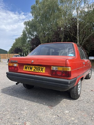 Lot 4 - MYM 218X - 1982 RENAULT 9 GTL