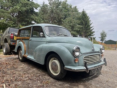 Lot 3 - YUD 710 - 1963 MORRIS MINOR TRAVELLER