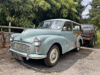 Lot 3 - YUD 710 - 1963 MORRIS MINOR TRAVELLER