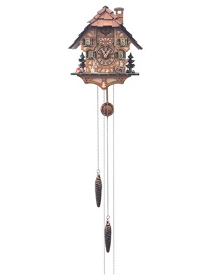 Lot 422 - SCHNEIDER OF GERMANY - VINTAGE 20TH CENTURY WALL HANGING CUCKOO CLOCK
