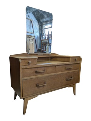 Lot 674 - EBENEZER GOMME FOR G PLAN FURNITURE - MID CENTURY OAK DRESSING TABLE
