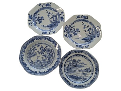 Lot 164 - COLLECTION OF 19TH CENTURY CHINESE BLUE & WHITE PLATES