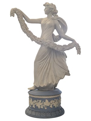 Lot 146 - WEDGWOOD LATE 20TH CENTURY PORCELAIN CHINA FIGURINE