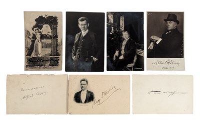 Lot 21 - ACTORS - EARLY 20TH CENTURY GERMAN ACTORS - AUTOGRAPHS