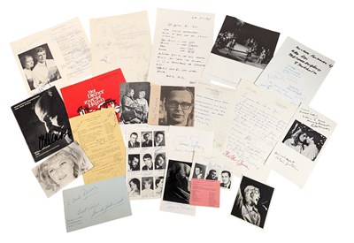 Lot 251 - ACTORS - ALL-WORLD - COLLECTION OF ASSORTED AUTOGRAPHS