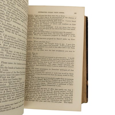 Lot 44 - 1861 REPORTS OF COMMITTEES OF THE HOUSE OF REPRESENTATIVES, WASHINGTON USA
