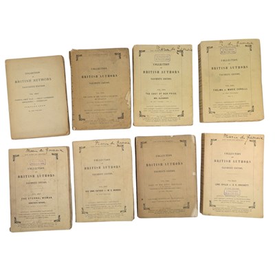 Lot 63 - TAUCHNITZ EDITION - COLLECTION OF BRITISH AUTHORS SERIES