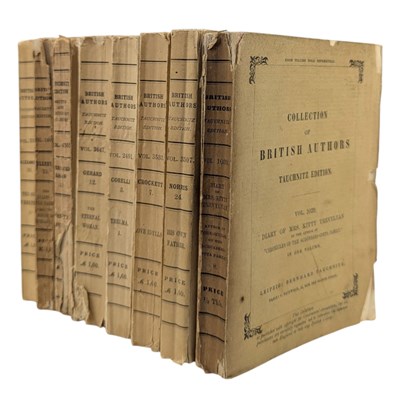 Lot 63 - TAUCHNITZ EDITION - COLLECTION OF BRITISH AUTHORS SERIES
