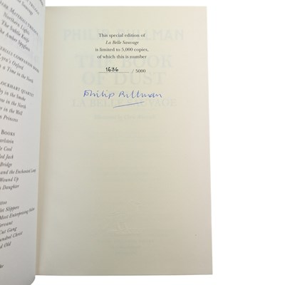 Lot 12 - PULLMAN, PHILIP - THE BOOK OF DUST, SIGNED FIRST EDITION/SPECIAL EDITION, THREE VOLUMES