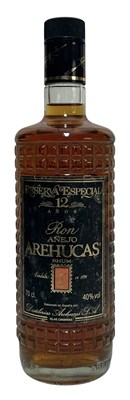 Lot 159 - RON ANEJO AREHUCAS ESPECIAL 12 AÑOS SPANISH RUM BOTTLE