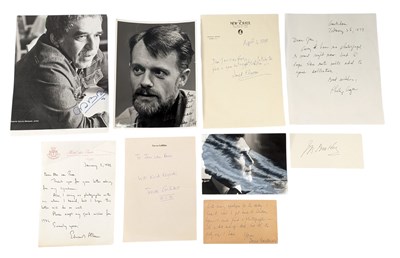 Lot 260 - WRITERS / PLAYWRIGHTS - COLLECTION OF ASSORTED AUTOGRAPHS