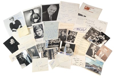 Lot 259 - MUSIC / COMPOSERS / ORCHESTRAL - COLLECTION OF AUTOGRAPHS