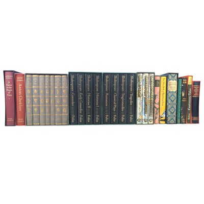 Lot 165 - THE FOLIO SOCIETY - COLLECTION TO INCLUDE SHAKESPEARE, JANE AUSTEN, EVELYN WAUGH, DEFOE, ETC.