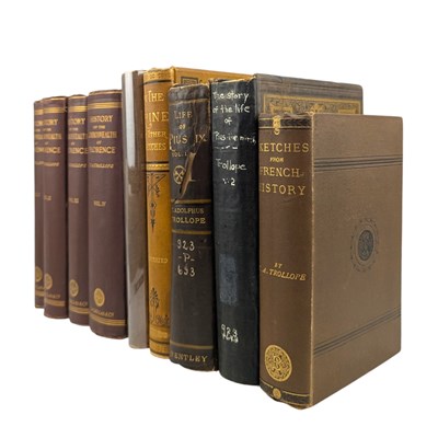 Lot 108 - TROLLOPE, THOMAS - A SELECTION OF WORKS TITLES TO INCLUDE FIRST EDITIONS
