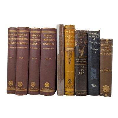 Lot 108 - TROLLOPE, THOMAS - A SELECTION OF WORKS TITLES TO INCLUDE FIRST EDITIONS