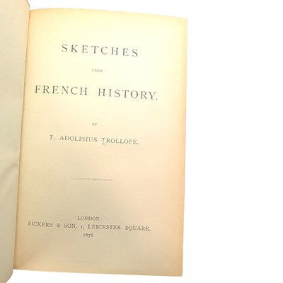 Lot 108 - TROLLOPE, THOMAS - A SELECTION OF WORKS TITLES TO INCLUDE FIRST EDITIONS