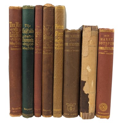 Lot 109 - TROLLOPE, ANTHONY - COLLECTION OF FIRST US EDITIONS, INC. THE EUSTACE DIAMONDS, THE GOLDEN LION...