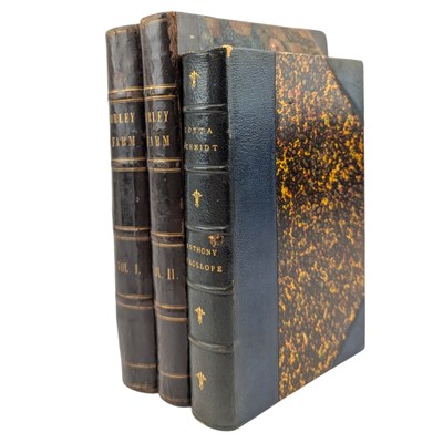 Lot 106 - TROLLOPE, ANTHONY - 1862 ORLEY FARM & 1867 LOTTA SCHMIDT, FIRST EDITIONS