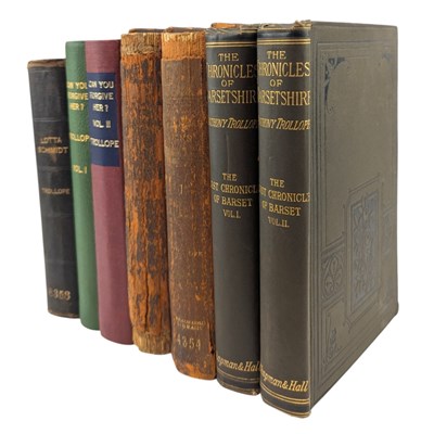 Lot 103 - TROLLOPE, ANTHONY - FOUR FIRST EDITION NOVELS, INC. CAN I FORGIVE HER, LOTTA SCHMIDT ETC