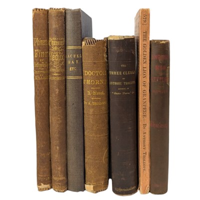 Lot 111 - TROLLOPE, ANTHONY - FIRST UK & US EDITIONS, INC. THE GOLDEN LION OF GRANPERE, THE THREE CLERKS, ETC.
