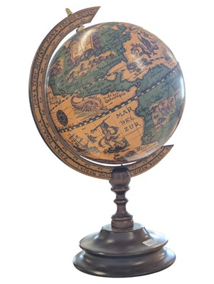 Lot 433 - 20TH CENTURY ITALIAN TABLE GLOBE