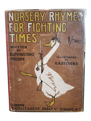 Lot 513 - THORPE, ELPHINSTONE - NURSERY RHYMES FOR FIGHTING TIMES