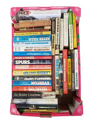 Lot 521 - COLLECTION OF 20TH CENTURY VINTAGE FOOTBALL RELATED BOOKS