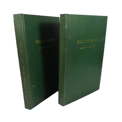 Lot 12 - ROLLING STONE MAGAZINE - BOUND VOLUMES OF ISSUES 1971-1972