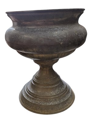 Lot 999 - 20TH CENTURY COPPER GARDEN OUTDOOR PLANTER JARDINIERE