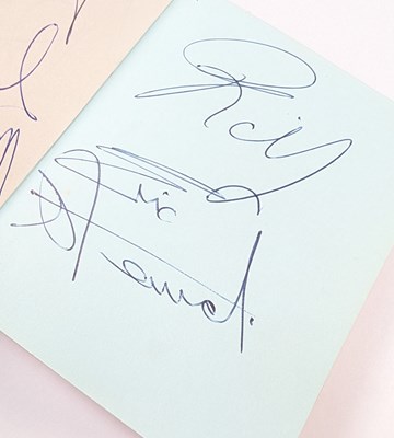 Lot 7 - AUTOGRAPH ALBUMS - INC. THE BEATLES, BEACH BOYS AND OTHERS