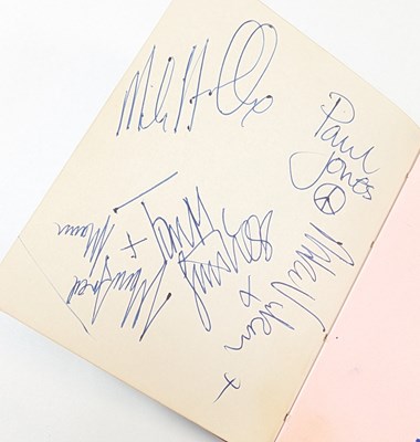 Lot 7 - AUTOGRAPH ALBUMS - INC. THE BEATLES, BEACH BOYS AND OTHERS