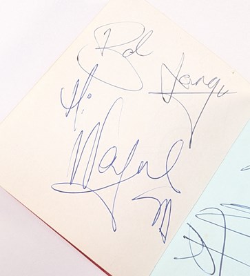 Lot 7 - AUTOGRAPH ALBUMS - INC. THE BEATLES, BEACH BOYS AND OTHERS