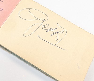 Lot 7 - AUTOGRAPH ALBUMS - INC. THE BEATLES, BEACH BOYS AND OTHERS
