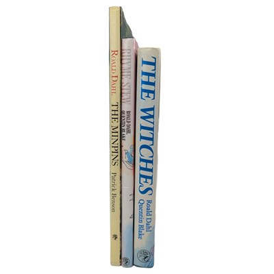 Lot 51 - DAHL, ROALD - THREE FIRST EDITIONS - TO INCLUDE THE WITCHES, RHYME STEW AND THE MINPINS