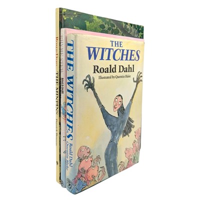 Lot 51 - DAHL, ROALD - THREE FIRST EDITIONS - TO INCLUDE THE WITCHES, RHYME STEW AND THE MINPINS