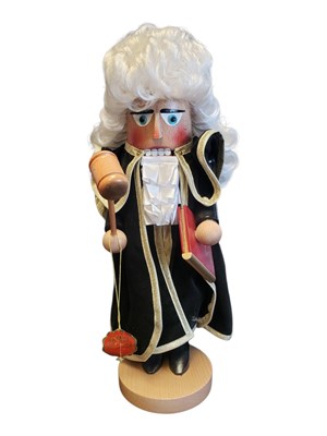 Lot 329 - 2015 GERMAN STEINBACH WOODEN THE BARRISTER NUTCRACKER