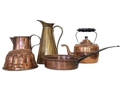 Lot 242 - COLLECTION OF 19TH CENTURY & LATER COPPER KITCHENWARE