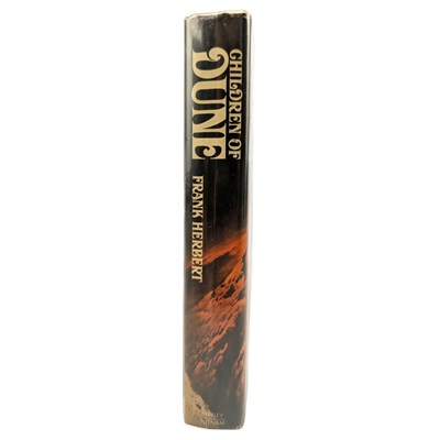 Lot 2 - HERBERT, FRANK - 1976 CHILDREN OF DUNE, SIGNED FIRST EDITION, WITH DUSTWRAPPER