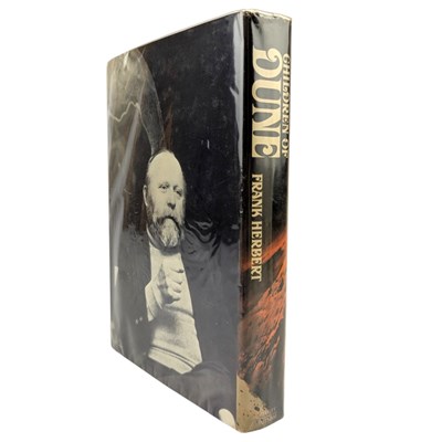Lot 2 - HERBERT, FRANK - 1976 CHILDREN OF DUNE, SIGNED FIRST EDITION, WITH DUSTWRAPPER