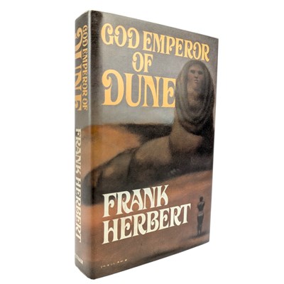 Lot 66 - HERBERT, FRANK - 1981 GOD EMPEROR OF DUNE, FIRST EDITION