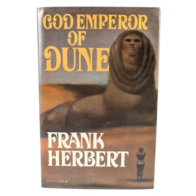 Lot 66 - HERBERT, FRANK - 1981 GOD EMPEROR OF DUNE, FIRST EDITION