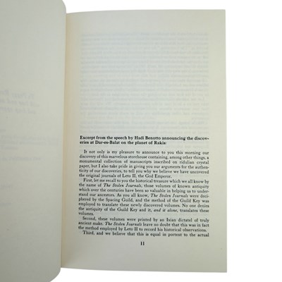 Lot 66 - HERBERT, FRANK - 1981 GOD EMPEROR OF DUNE, FIRST EDITION