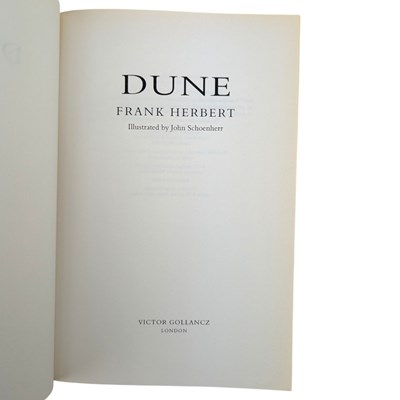 Lot 67 - HERBERT, FRANK; SCHOENHERR, JOHN - 1999 DUNE, NEW ILLUSTRATED EDITION