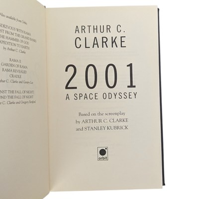 Lot 73 - CLARKE, ARTHUR C. - 2001 THE SPACE ODYSSEY, SIGNED BY AUTHOR