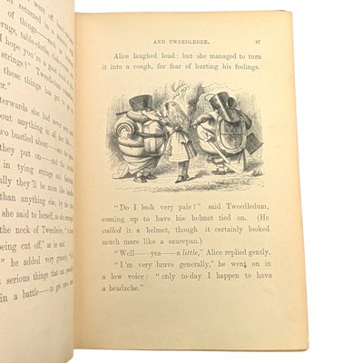 Lot 41 - CARROLL, LEWIS - THROUGH THE LOOKING GLASS - FIRST EDITION 1872