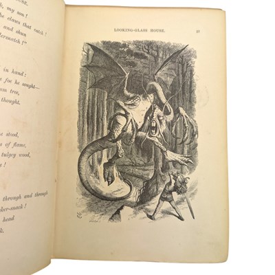 Lot 41 - CARROLL, LEWIS - THROUGH THE LOOKING GLASS - FIRST EDITION 1872