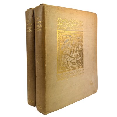 Lot 21 - ARTHUR J GASKIN- 1893 STORIES AND FAIRY TALES BY HANS CHRISTIAN ANDERSEN, 2VOLS