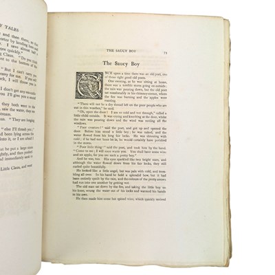 Lot 21 - ARTHUR J GASKIN- 1893 STORIES AND FAIRY TALES BY HANS CHRISTIAN ANDERSEN, 2VOLS