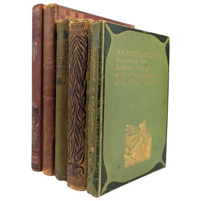 Lot 74 - SELECTION OF DECORATIVE CLOTH BOUND ILLUSTRATED BOOKS TO INCLUDE GUIDE TO FAIRYLAND