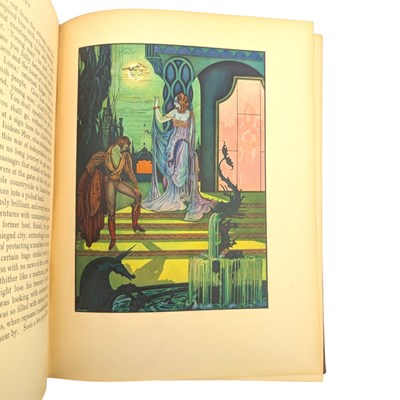 Lot 74 - SELECTION OF DECORATIVE CLOTH BOUND ILLUSTRATED BOOKS TO INCLUDE GUIDE TO FAIRYLAND
